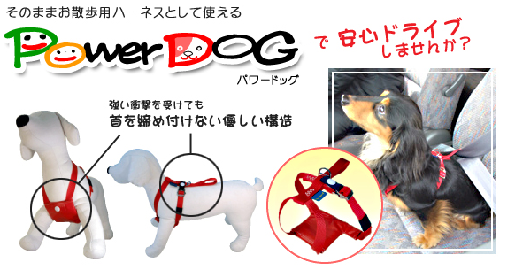 犬用シートベルト