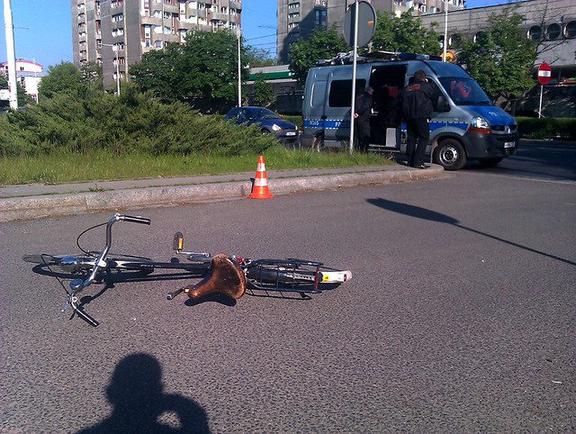 Bike accident, Wrocław, 9th May