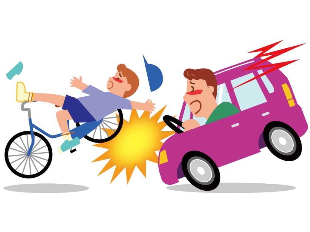 スタントマンが交通事故を再現するスケアードストレートで、安全を考えるきっかけに